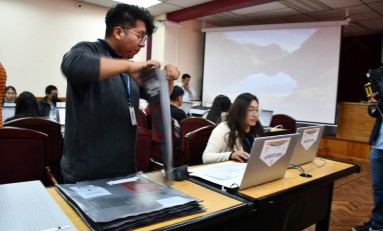 TED Oruro realiza prueba para garantizar la transparencia y eficiencia del cómputo electoral