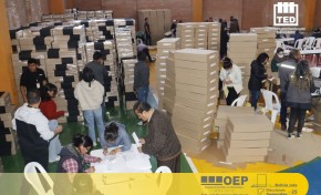 TED Chuquisaca concluye el armado de maletas electorales