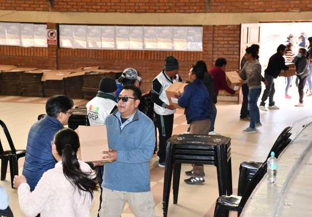 TED Oruro recibe papeletas de sufragio y activa despliegue logístico de cara a las Elecciones Generales 2025