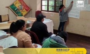 TED Chuquisaca: La capacitación a jurados electorales arranca el 1 de agosto