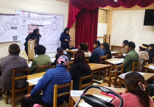 TED Oruro: el número de excusas aceptadas no afecta la conformación de mesas para la segunda vuelta