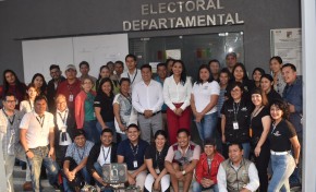 Juradas y jurados electorales del área rural se capacitan bajo el impulso del TED Santa Cruz