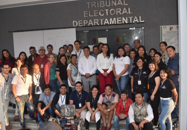 Juradas y jurados electorales del área rural se capacitan bajo el impulso del TED Santa Cruz