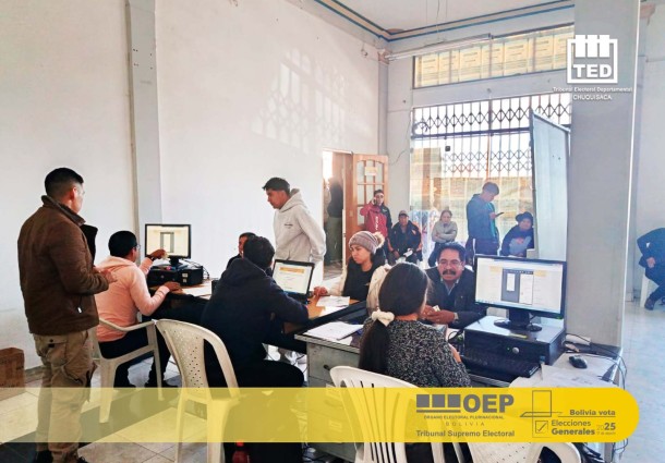 TED Chuquisaca recuerda que la emisión de certificados de exención concluye este 16 de septiembre