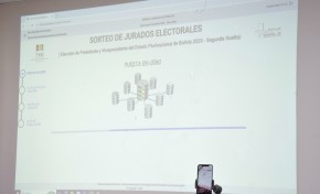 Más de 38 mil personas fueron sorteadas como jurados electorales para la segunda vuelta en Cochabamba
