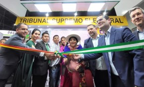 OEP inaugura estand en la Expocruz para promover el voto informado