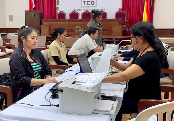 TED Tarija recibe solicitudes de excusa de jurados electorales hasta el 28 de septiembre
