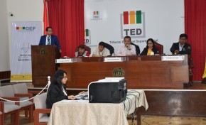 TED Tarija concluye el cómputo departamental y proclama resultados de la segunda vuelta electoral
