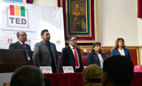 TED Oruro: más de 360 mil ciudadanos están llamados a hacer historia en la segunda vuelta