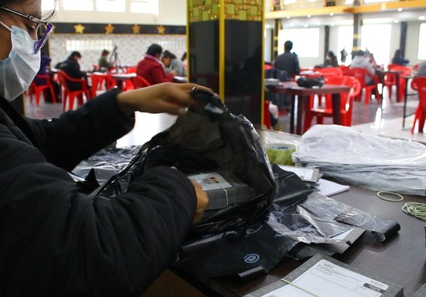 TED Oruro refuerza control de calidad del material electoral para la segunda vuelta