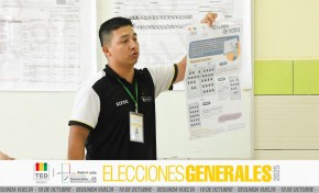 TED Pando concluye la segunda capacitación de jurados electorales en el área urbana del departamento