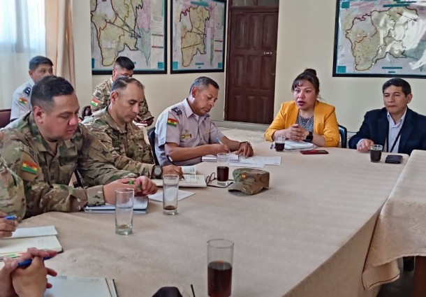 TED Potosí y Fuerzas Armadas coordinan acciones para la segunda vuelta electoral