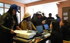 TED Oruro entrega 7.537 certificados de exención a quienes no votaron en la segunda vuelta electoral