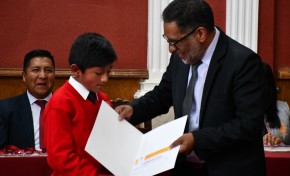 TED Oruro entrega credenciales al nuevo Comité Municipal de Niñas, Niños y Adolescentes