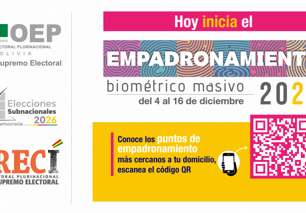 Inicia el empadronamiento masivo en los nueve departamentos del país