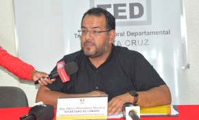 TED Santa Cruz registra dos alianzas y 28 agrupaciones ciudadanas confirman su participación en las subnacionales