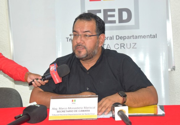 TED Santa Cruz registra dos alianzas y 28 agrupaciones ciudadanas confirman su participación en las subnacionales