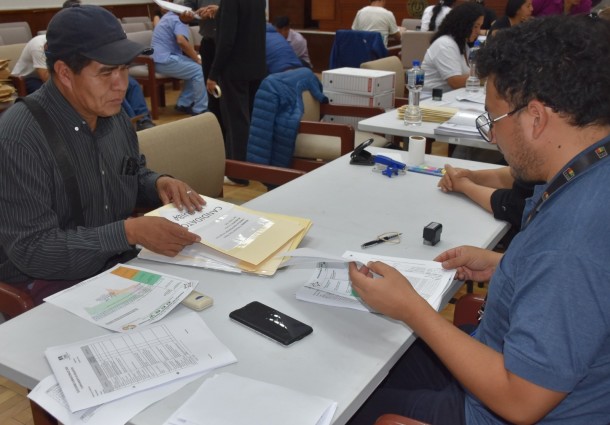 TED Tarija verifica requisitos tras la conclusión de la inscripción de candidaturas