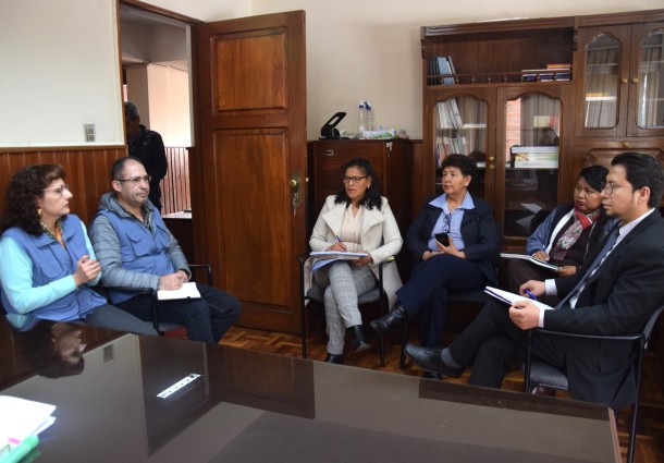 TED Cochabamba y Defensoría del Pueblo coordinan acciones para la prevención del acoso y la violencia política contra las mujeres