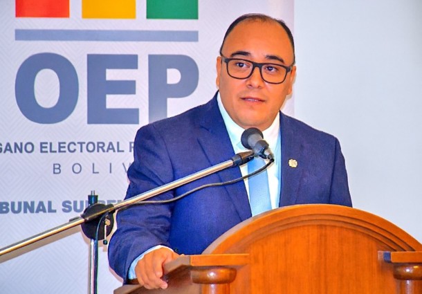 Discurso del presidente del Tribunal Supremo Electoral, Gustavo Antonio Ávila Mercado