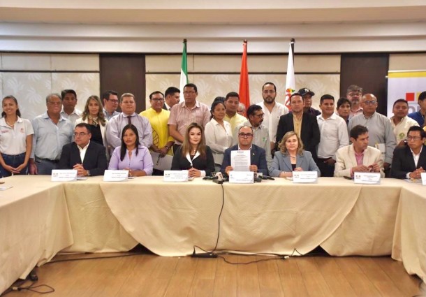 TSE lidera compromisos multipartidarios por la democracia rumbo a las Elecciones Subnacionales 2026