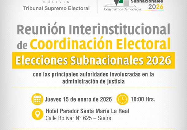 El TSE tiene todo listo para la reunión interinstitucional con el Órgano Judicial y la Fiscalía