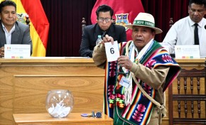 Elecciones Subnacionales 2026: TED Oruro sortea la ubicación de franjas para la papeleta de sufragio