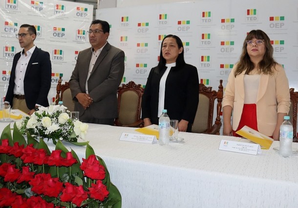 Nueva directiva del TED Chuquisaca promete trabajo transparente y fortalecimiento de la democracia intercultural