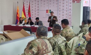 TED Potosí capacita a Policía y Fuerzas Armadas en cadena de custodia del material electoral