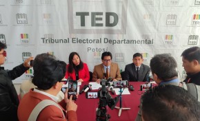 Concluye la recepción de reclamos por inhabilitación electoral en Potosí