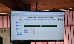 TED Oruro realiza sorteo de jurados para Segunda Vuelta Electoral