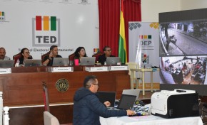 TED Tarija concluye el cómputo oficial de las Elecciones Subnacionales 2026