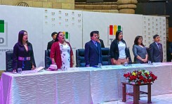 Autoridades electas en las Elecciones Subnacionales 2026 reciben credenciales en el departamento de Potosí