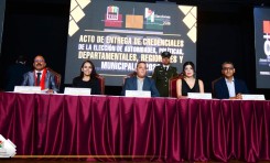 TED Tarija entrega credenciales a 262 autoridades electas