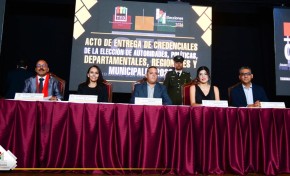 TED Tarija entrega credenciales a 262 autoridades electas