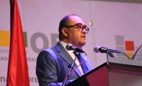 Discurso de entrega de credenciales del presidente del Tribunal Supremo Electoral Gustavo Ávila