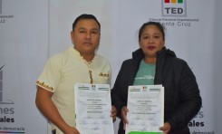 TED Santa Cruz acredita a concejales electos del Pueblo Gwarayu en el municipio El Puente