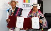 El TED Chuquisaca entrega credenciales a representantes de la Marka Payaqullu ante el Concejo municipal de San Lucas
