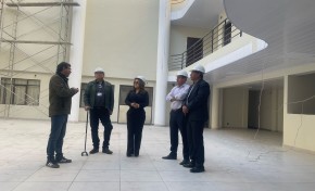 Autoridades electorales verifican avances en refacción de Infraestructura del TED Chuquisaca