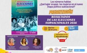 Vicepresidenta del TSE participa en análisis sobre avances y brechas en la participación política de las mujeres