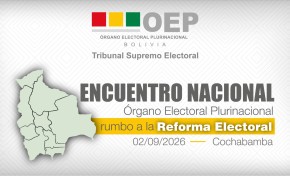 TSE y tribunales electorales activan en Cochabamba la agenda nacional rumbo a la Reforma Electoral