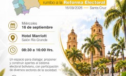 OEP da continuidad al proceso de Reforma Electoral mediante un encuentro departamental en Santa Cruz