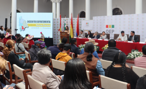 Chuquisaca: Encuentro departamental promueve espacios de diálogo plural para elaborar la Reforma Electoral