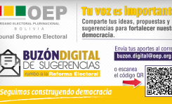 TSE implementa buzón digital para que la población aporte a la Reforma Electoral